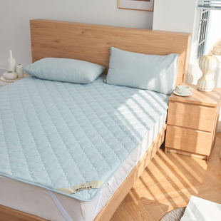 双面全棉加厚防滑保护垫两用席梦思酒店H纯棉床护垫软垫被单件1.8