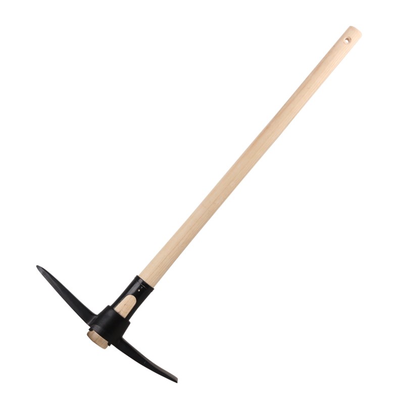 户外锰钢十字镐挖笋神器山地w镐多功能镐头挖松土桩根农用工具大