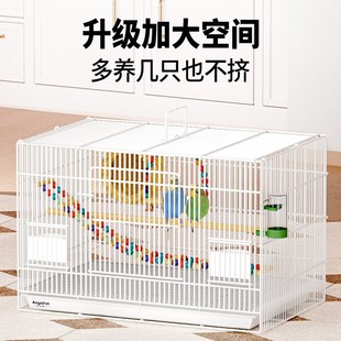 鸽子笼鸟笼子家用加大号Q虎皮玄凤笼牡丹大全 鸟笼鹦鹉笼子夏季