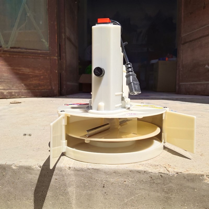 后背式电动施肥器机头手提式撒肥D机机头施肥头施肥机施肥头配件