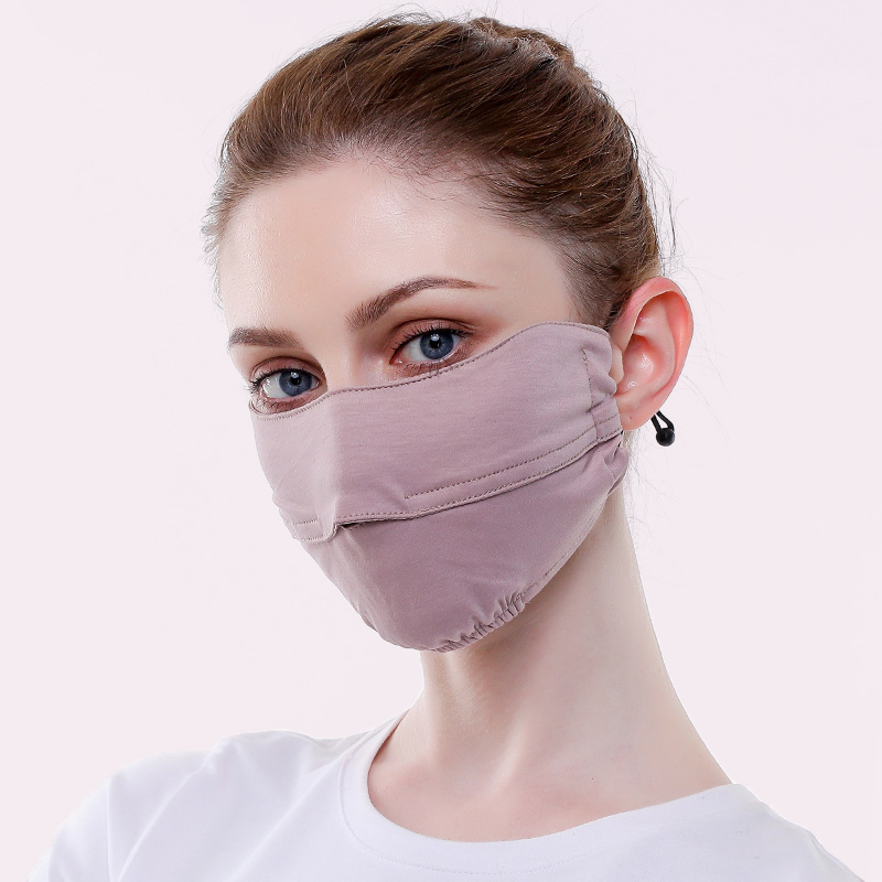 苏琼防晒脸d罩防紫外线夏季女士面罩薄款防尘护眼角透气易呼吸