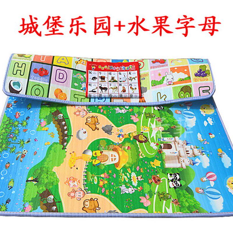 婴儿童加厚地f毯地垫爬行垫小孩宝宝泡沫客厅整体爬爬垫家用大号