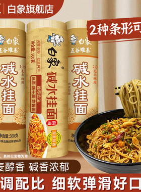 白象碱水面粗面细面炒面拌面热干面重庆小面凉面家用批发面条挂面