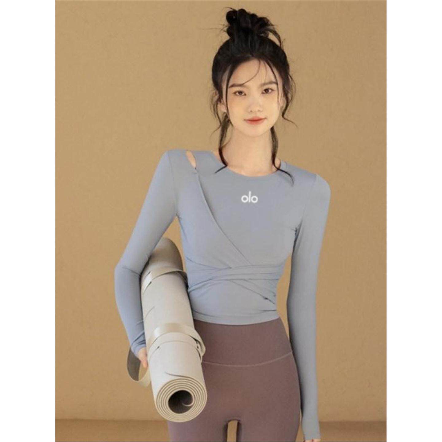 美国NOMALO美国跑步专业训练新款服女上衣瑜伽健身长袖高级感秋冬