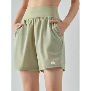 专业 高腰短裤 美国NOMALO跑步美国透气休闲运动女夏五分裤 瑜伽短裤