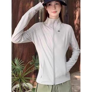 美国NOMALO修身衣凉感美国运动女健身服上衣外套春秋晨跑瑜伽骑行