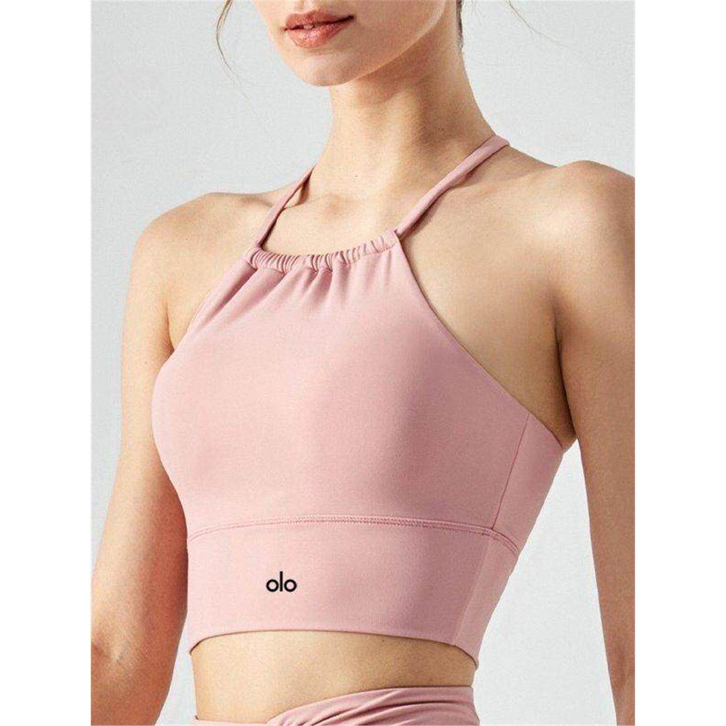 美国NOMALO式运动健身吊带美国胸垫专业背心脖式服挂瑜伽夏季带女