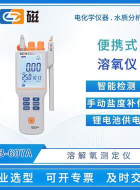 便携式溶解氧测定仪JPB-607A在线溶氧检测仪JPBJ-611Y/610L