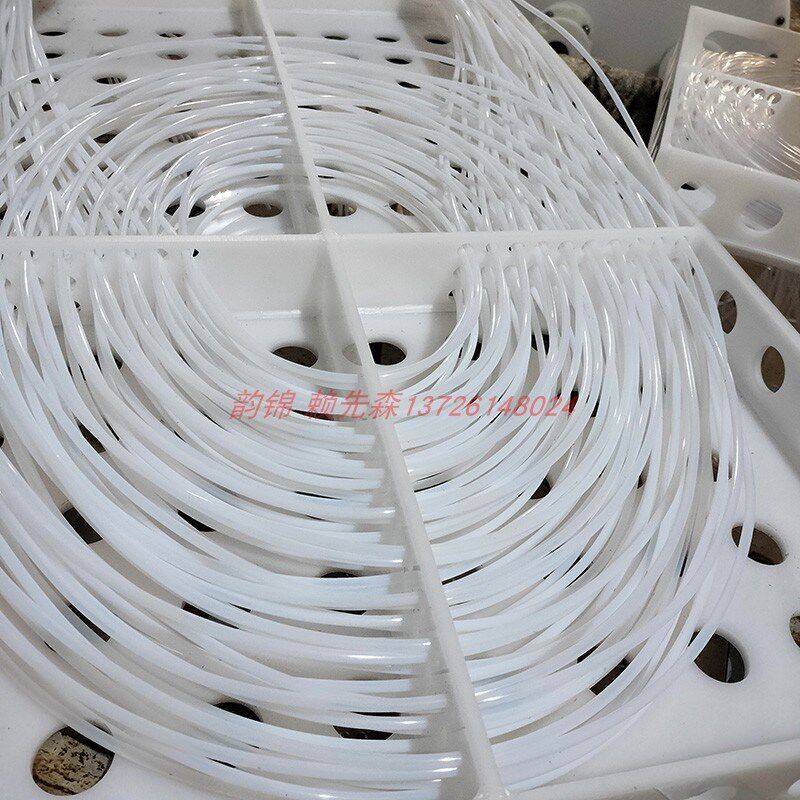 氟塑料 铁氟龙 板式加热管换热器导流管四氟蜂窝式换热器换气框架