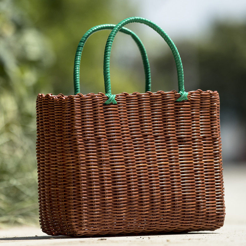 精选野餐篮购物篮采摘篮买菜篮子手提洗澡篮子收纳筐春游露营用品,收纳整理,购物篮,淘宝优惠券,粉丝福利购,淘宝优惠卷