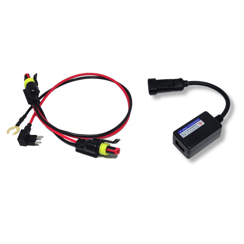 防自燃小鹰电子汽车保险盒取电器行车记录仪降压线24V12V转5V