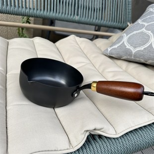 精选富贵!泼油锅家用加深热油小锅煎蛋锅不粘锅迷你奶锅淋油专用