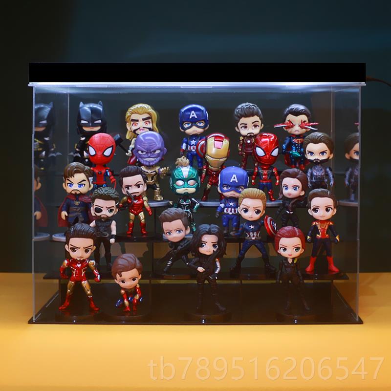 高档漫威手办 队件复仇美者联盟钢铁侠国长蜘蛛侠摆死侍雷神灭霸