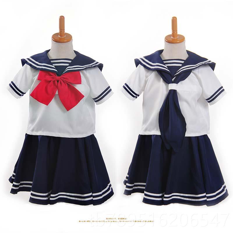 高档漫展童儿表女演服装校服服演出日系校服jk水手服摄影童水冰月