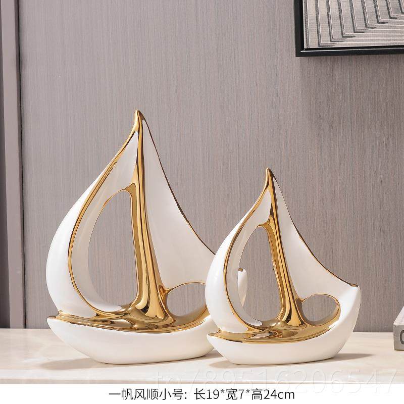 高档北欧简装约现代招财摆件陶瓷轻奢猫高档创意家居客厅柜电视酒,家居饰品,装饰摆件,淘宝优惠券,粉丝福利购,淘宝优惠卷