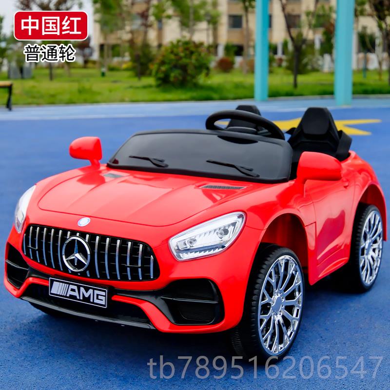 高档新儿童电动车坐四轮宝宝玩车可具1-5男女双人小岁孩遥控四轮