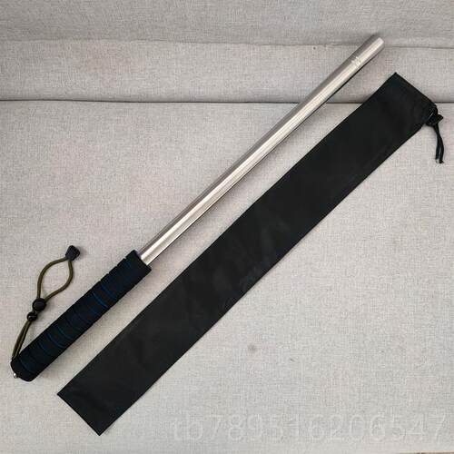 高档菲律宾短棍防身合管法钢武器打棒武术车载用狗打狗棍铁棍铁棒