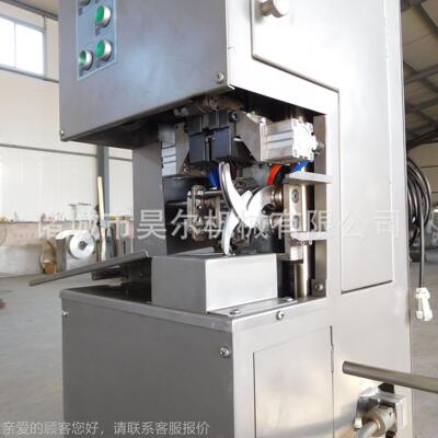 锈设钢成套灌备 气动打卡灌不肠机 全自动PEJ工厂肠用中小型灌肠