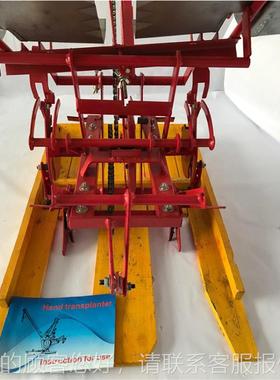 Hand operat秧ed rice tansplan ter手摇水稻插机农XLA作物秧r栽