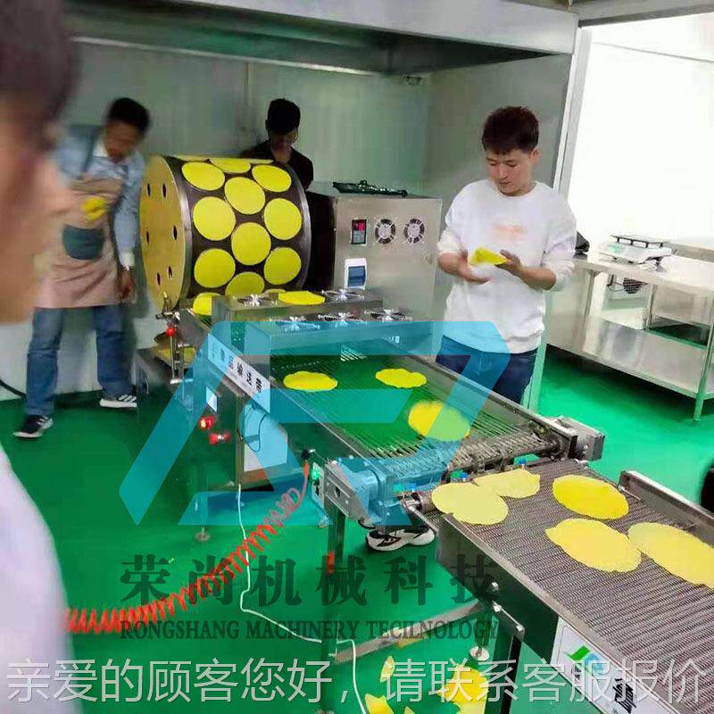 多功能DOJ奶香型层蛋皮 机设备 肉卷蛋皮机春卷春饼千皮机