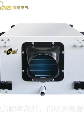 湿美吊顶道式管6除湿机壁挂式大功率FRF车地下间室管道抽湿机SMS-