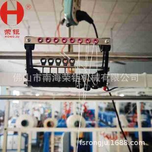 878张直力一自动收卷盘头包芯绳统 佛山工厂针销通机单锭单控HRD