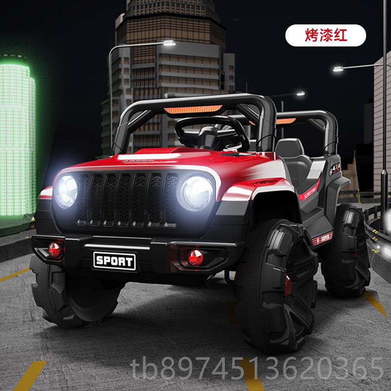 正品具儿童电动车男孩四轮越野汽带车孩宝宝玩电瓶车可坐人遥控小