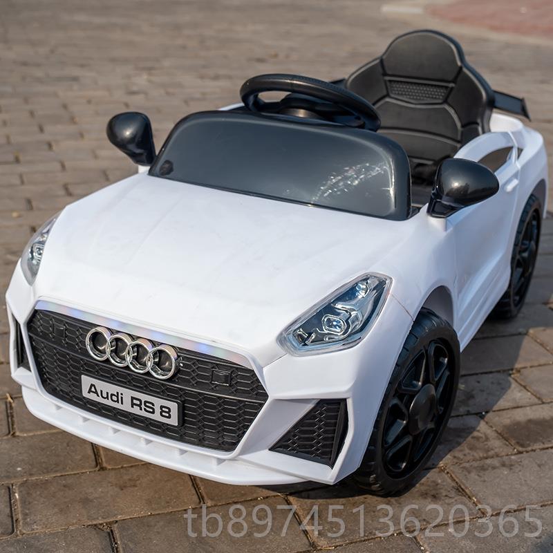 正品新款奥迪儿童车电动四轮遥控汽车宝宝户外电男动女四轮童车