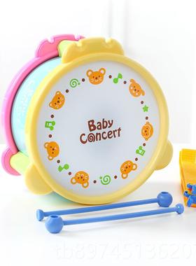正品ory手oyal皇室T礼物小鼓玩具宝宝拍鼓乐器婴儿音乐鼓