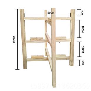 正品子木架定洗制砧板架厨房菜板架原子菜墩置物台手盆架花盆架大