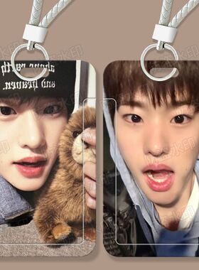 sohee李炤熙可爱学生滑盖卡套饭卡公交卡身份证保护套门禁校园卡定制