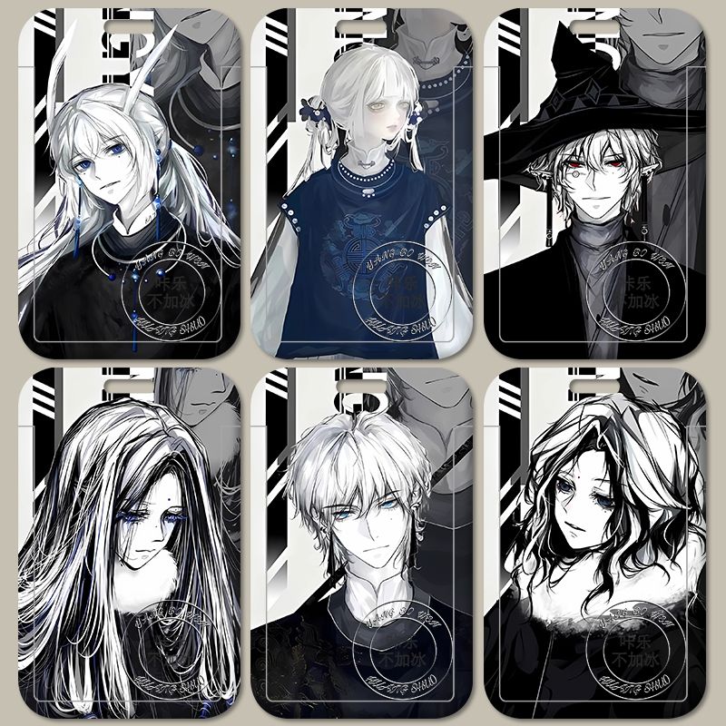 sky光遇巫师箬笠卡套校园学生饭卡公交工作证件厂牌水保护套定制