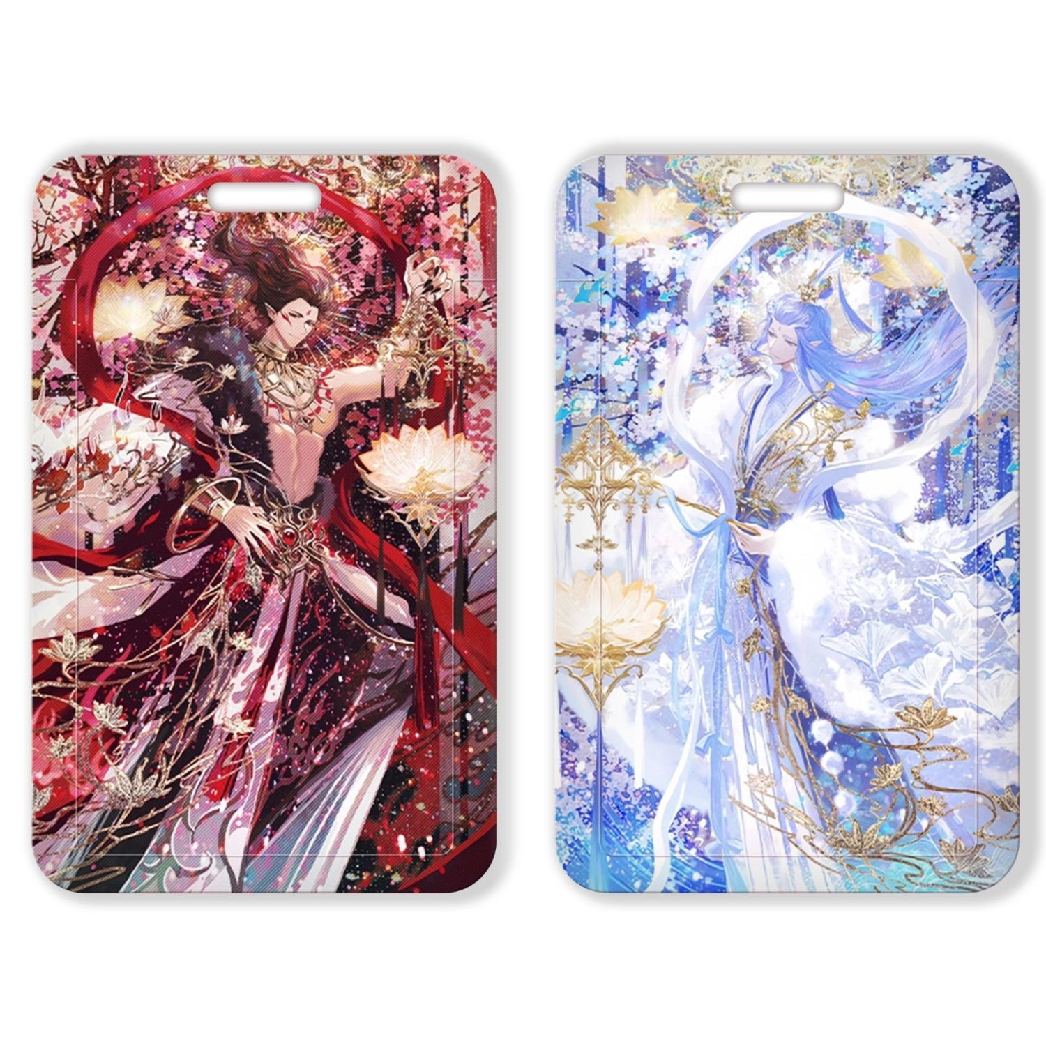 哪吒之魔童卡套滑盖闹海学生卡饭卡公交身份证门禁卡校园卡保护套水卡带挂绳钥匙扣保护套厂牌套校牌定制