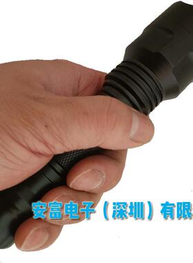 254nm275nm紫外线灯手电 LED3W大功率短波杀菌灯 可充电 高校实验