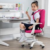 儿童学习椅子小学生坐姿矫正家用防驼背可调节升降靠背写字作业椅