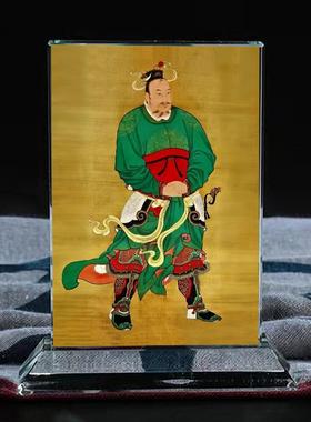 开财补财韩信画像摆台赌神偏门财神供奉摆件家居装饰工艺礼品定制