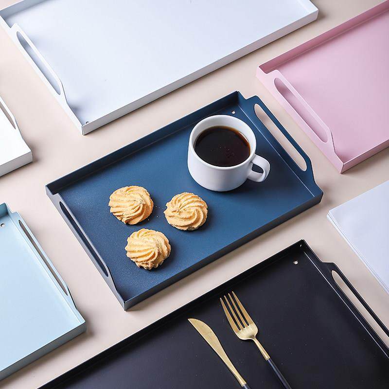 北欧茶杯托盘长方形家用客厅托盘摆盘创意盘子ins风甜品盘面包盘,餐饮具,盘,淘宝优惠券,粉丝福利购,淘宝优惠卷