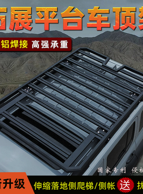 比亚迪唐L唐DMI宋PLUSPRO宋LMAX车顶行李架拓展平台筐侧帐改装