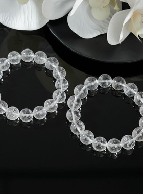 白水晶满天星手串-多样性发其一-约13mm-V54976-E（商城）