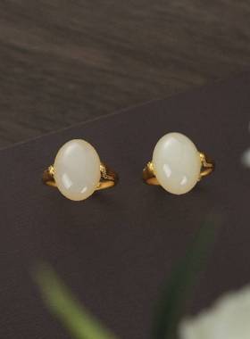 云上叙22 DS62935 和田玉戒指-多样性发一件-10*15.5mm（甄选）