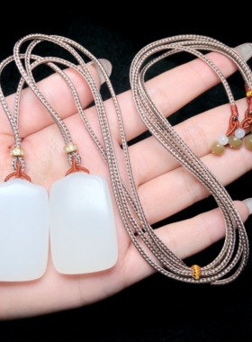 【云上叙】和田玉吊坠-多样性发其一-39*25*9mm-V56644-E（商城）