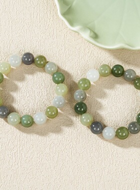 云上叙DS73864 和田玉多宝单圈手串-多样性发一件-约12mm（甄选）