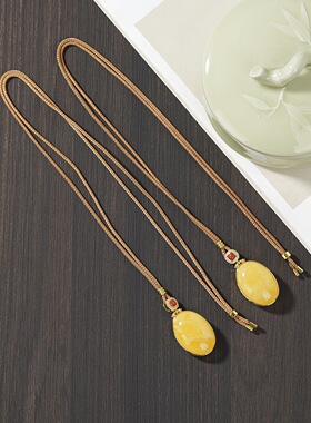 云上叙31 DS80904 蜜蜡吊坠-多样性发其一-27*19mm（甄选）