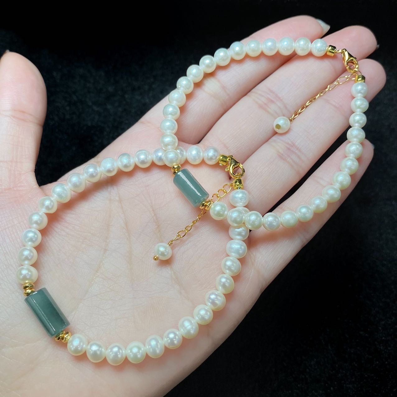 云上叙13 DS32357 淡水珍珠DIY手链-多样性发一件-4.5mm（甄选）,珠宝/钻石/翡翠,手饰,淘宝优惠券,粉丝福利购,淘宝优惠卷