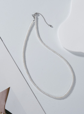 【云上叙】S925银淡水珍珠项链多样性发一件3mm-V19232-E（商城）