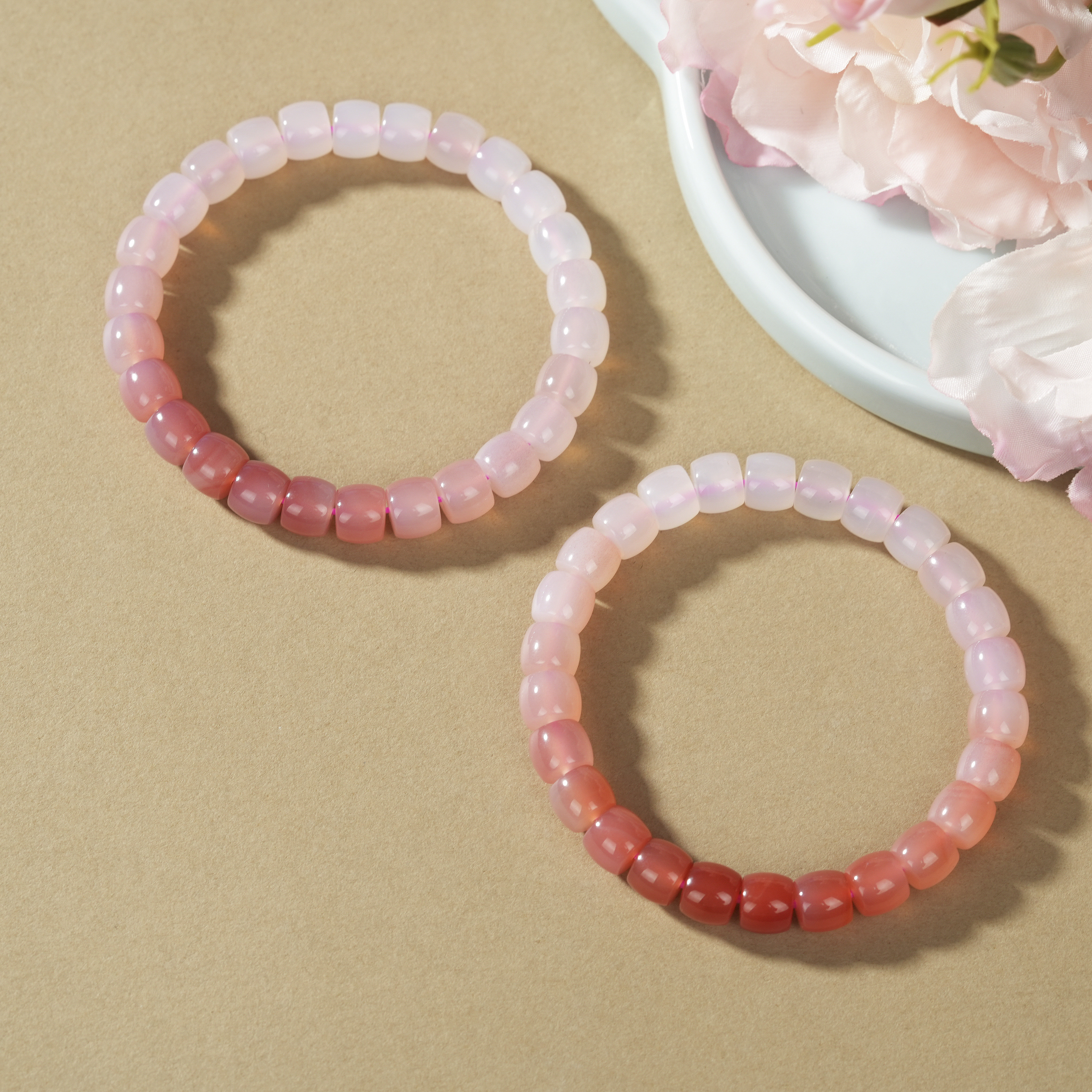 云上叙25 DS95237 糖果玛瑙单圈手串-多样性发一件-6x7mm（甄选）,珠宝/钻石/翡翠,手饰,淘宝优惠券,粉丝福利购,淘宝优惠卷