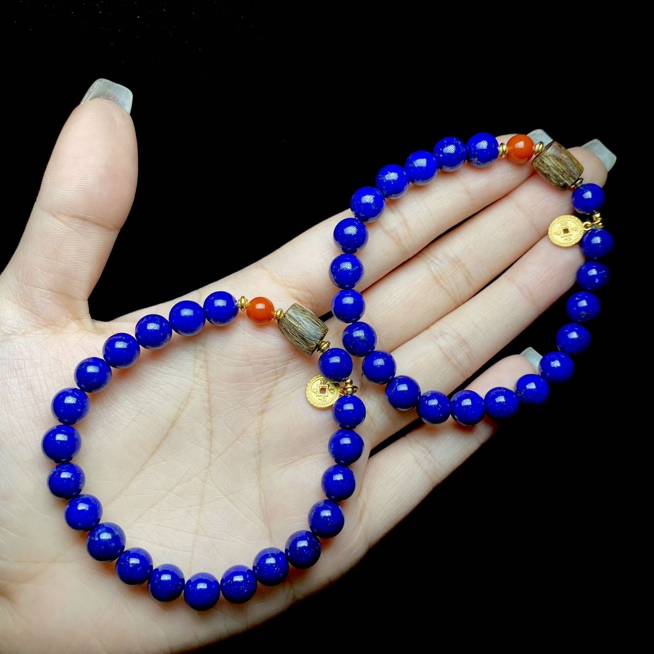 云上叙25 DS15715-青金石DIY单圈手串-多样性发其一-7mm+（甄选）,饰品/流行首饰/时尚饰品新,手饰/手串,淘宝优惠券,粉丝福利购,淘宝优惠卷