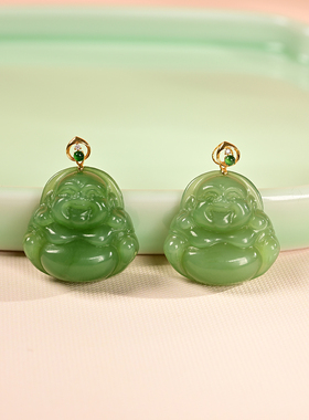 云上叙17 DS46268和田玉吊坠-多样性发一件-5x21x21mm（甄选）