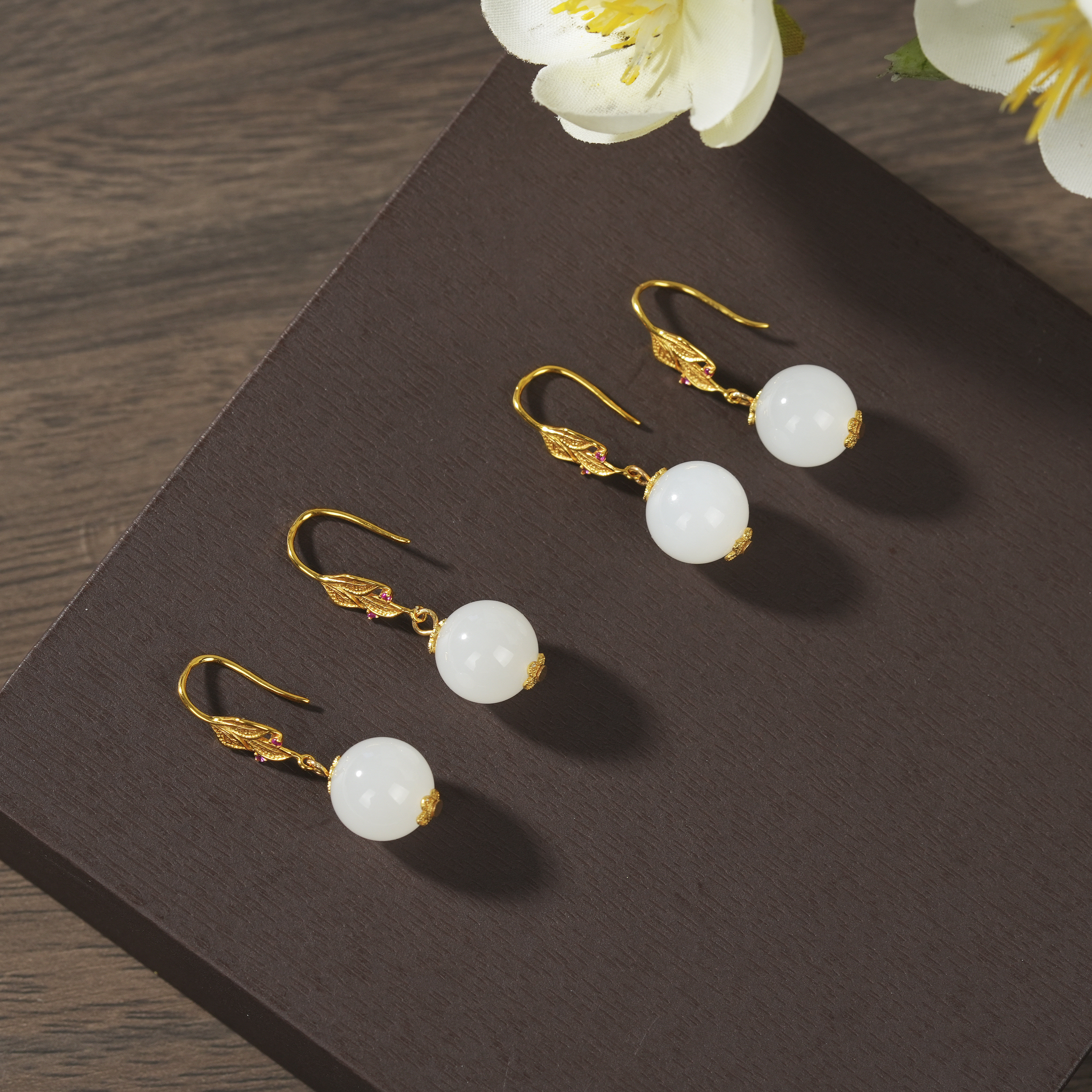 云上叙22 DS36497 和田玉耳钩-多样性发其一-约10mm(甄选）,珠宝/钻石/翡翠,耳饰,淘宝优惠券,粉丝福利购,淘宝优惠卷