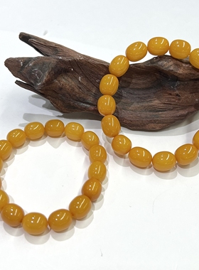 云上叙17 DS29655 蜜蜡单圈手串-多样性发一件-10mm+（甄选）